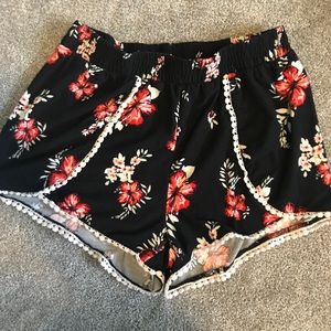 Rue 21 floral shorts